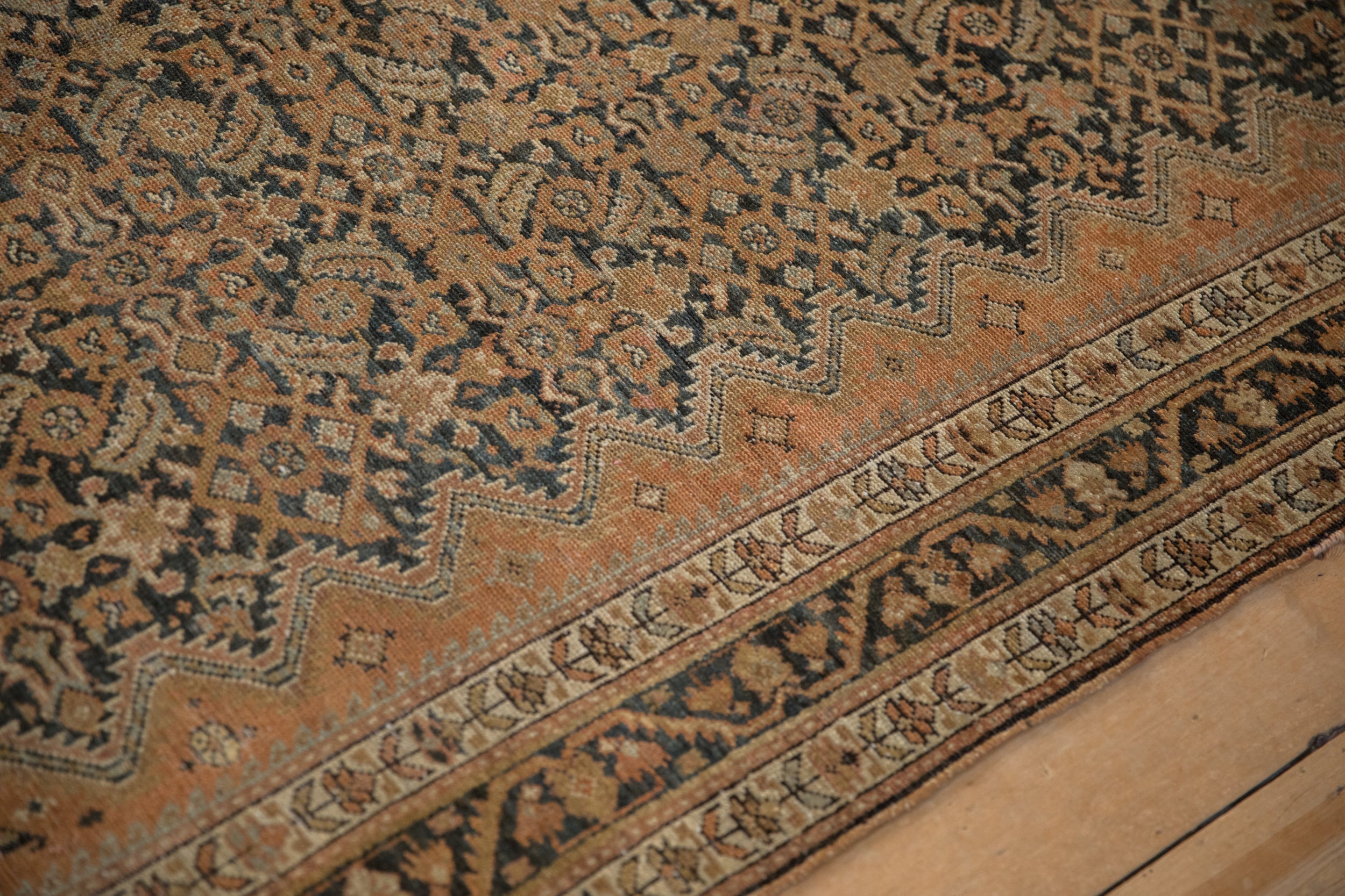 5x11.5 Vintage Distressed Malayer Rug Runner by Old New House® - product image 8 for Resin Society