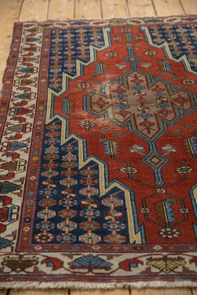 3.5x5 Vintage Fine Hamadan Rug