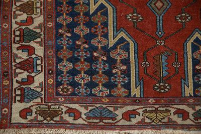3.5x5 Vintage Fine Hamadan Rug