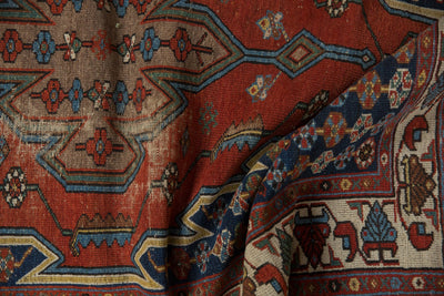 3.5x5 Vintage Fine Hamadan Rug