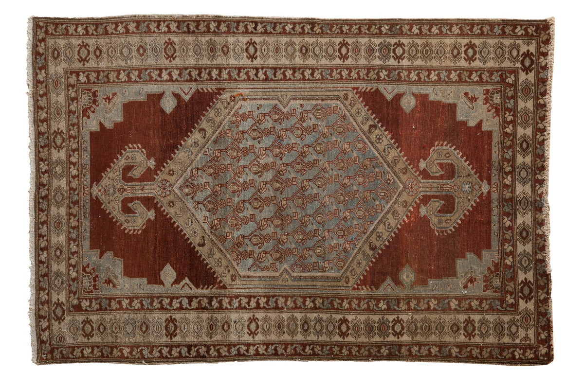 4x6 Vintage Distressed Malayer Rug by Old New House® - main product image for Resin Society
