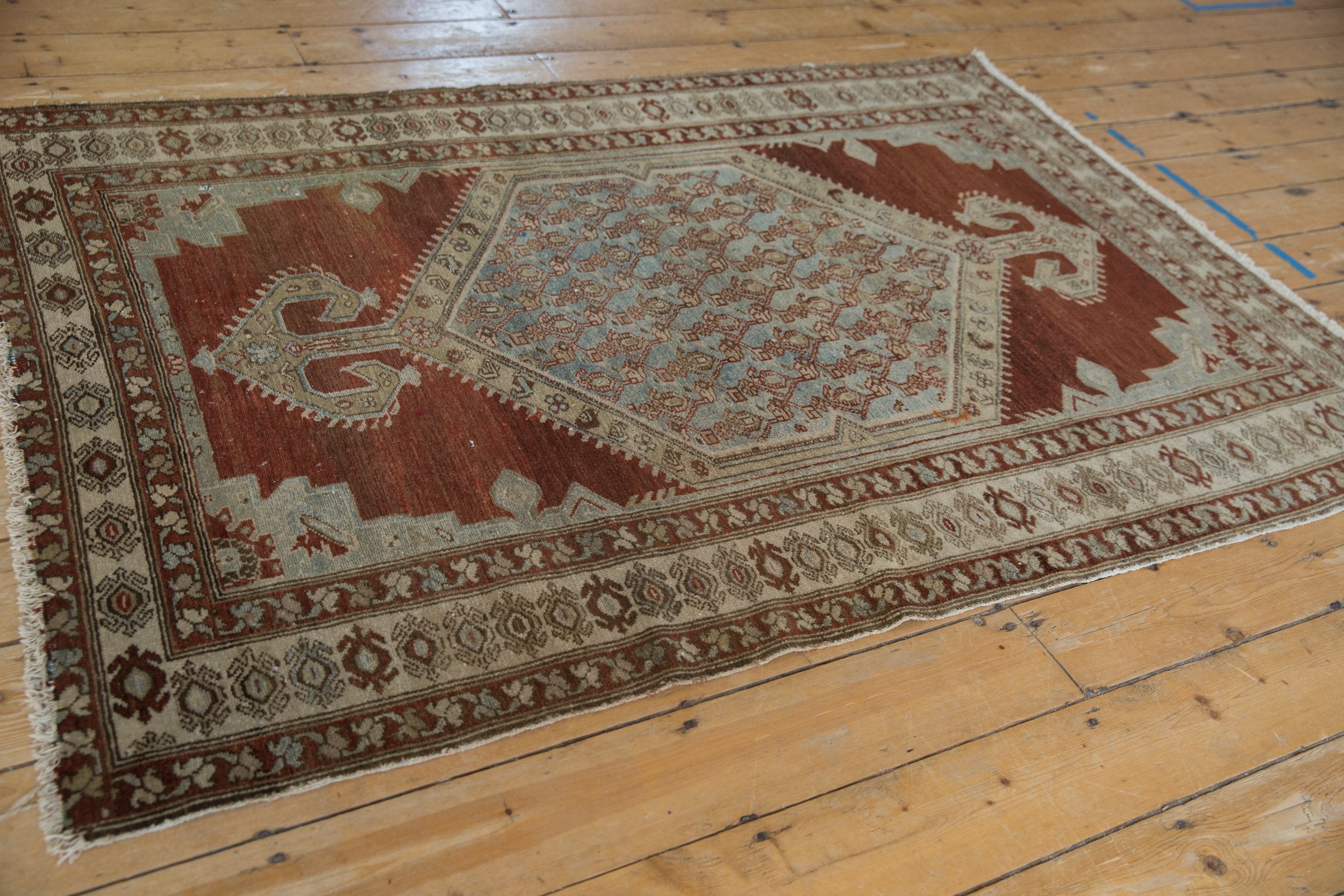 4x6 Vintage Distressed Malayer Rug by Old New House® - product image 8 for Resin Society