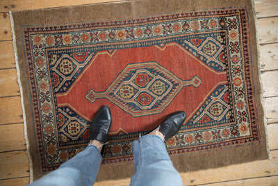 3x4 Vintage Fine Camel Hair Serab Square Rug by Old New House® - product image 2 for Resin Society
