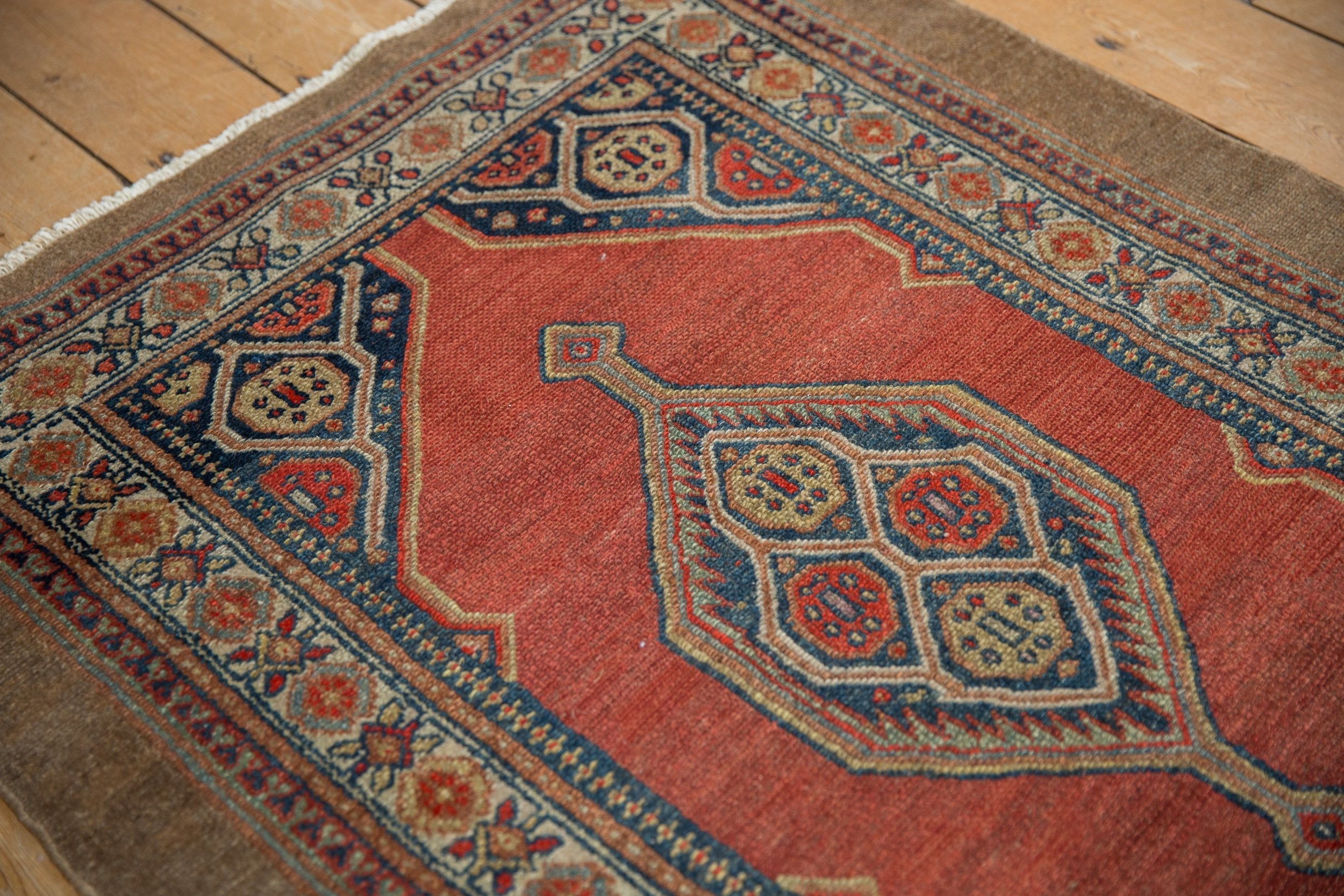 3x4 Vintage Fine Camel Hair Serab Square Rug by Old New House® - product image 5 for Resin Society