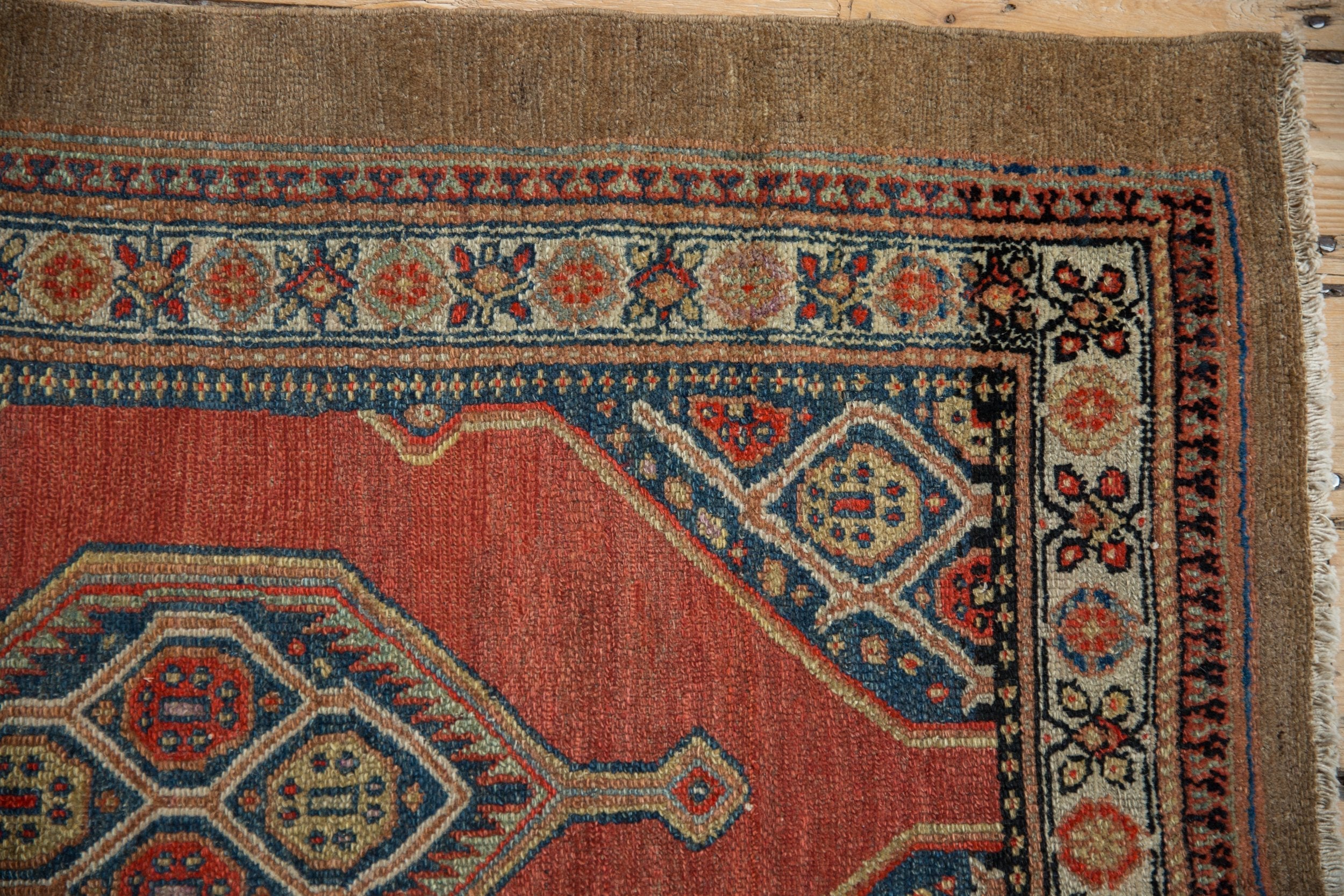 3x4 Vintage Fine Camel Hair Serab Square Rug by Old New House® - product image 6 for Resin Society