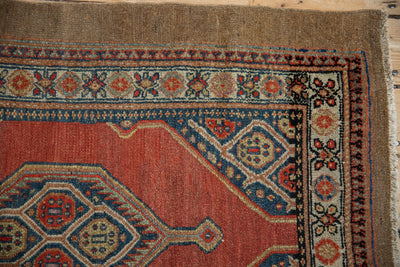 3x4 Vintage Fine Camel Hair Serab Square Rug by Old New House® - product image 6 for Resin Society