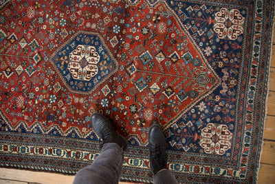 4.5x7 Vintage Fine Abadeh Rug by Old New House® - product image 2 for Resin Society