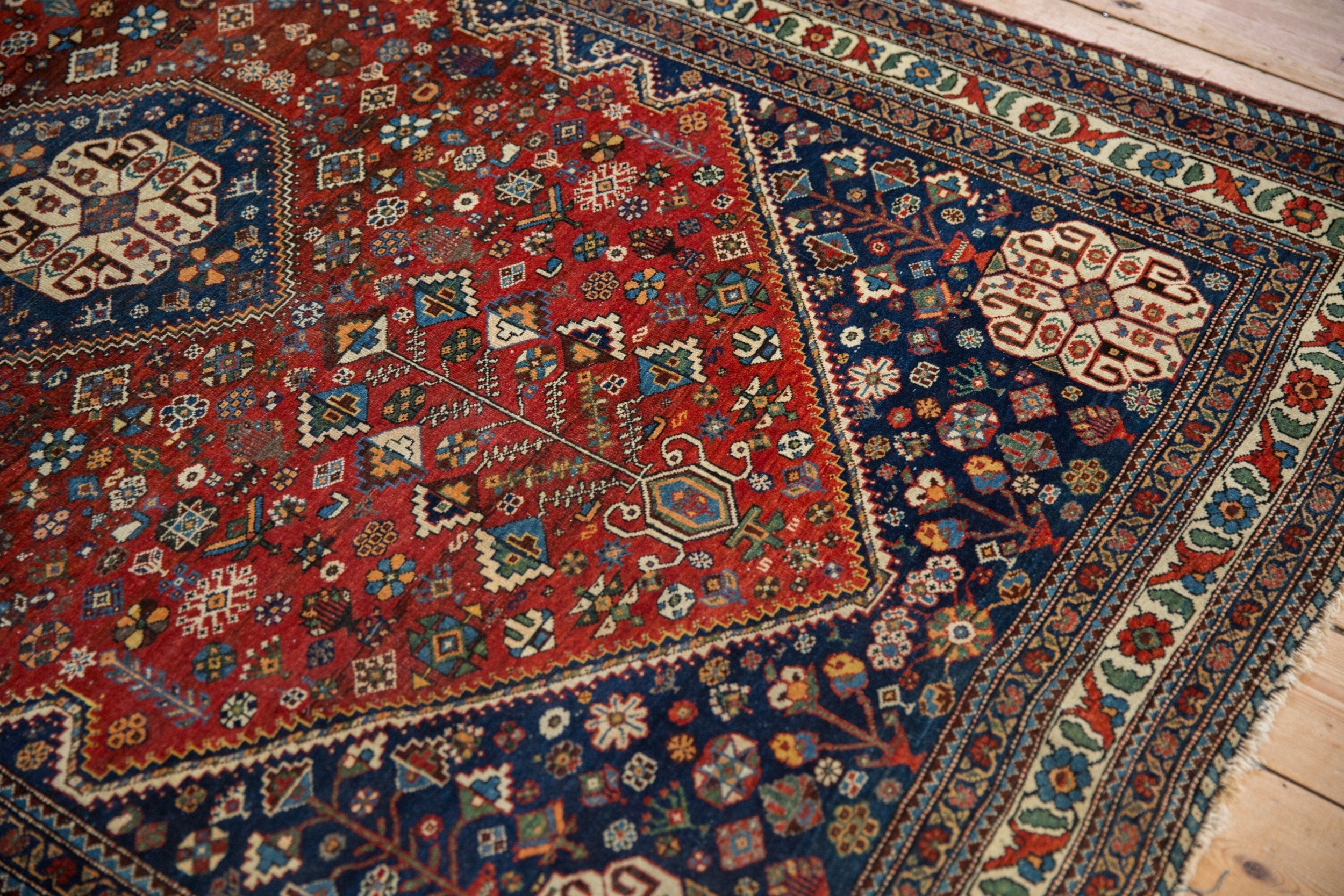 4.5x7 Vintage Fine Abadeh Rug by Old New House® - product image 4 for Resin Society