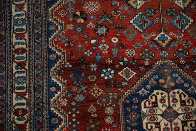 4.5x7 Vintage Fine Abadeh Rug by Old New House® - product image 5 for Resin Society