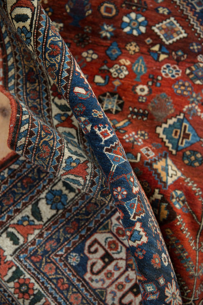 4.5x7 Vintage Fine Abadeh Rug by Old New House® - product image 10 for Resin Society