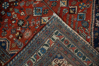 4.5x7 Vintage Fine Abadeh Rug by Old New House® - product image 11 for Resin Society