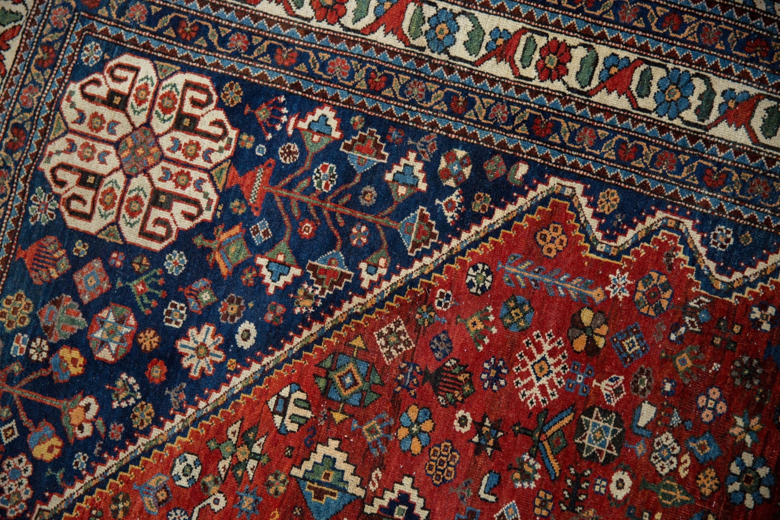 4.5x7 Vintage Fine Abadeh Rug by Old New House® - product image 12 for Resin Society