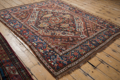 5x6 Vintage Kamseh Square Rug by Old New House® - product image 3 for Resin Society
