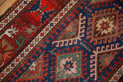 3.5x12.5 Antique Caucasian Rug Runner by Old New House® - product image 7 for Resin Society