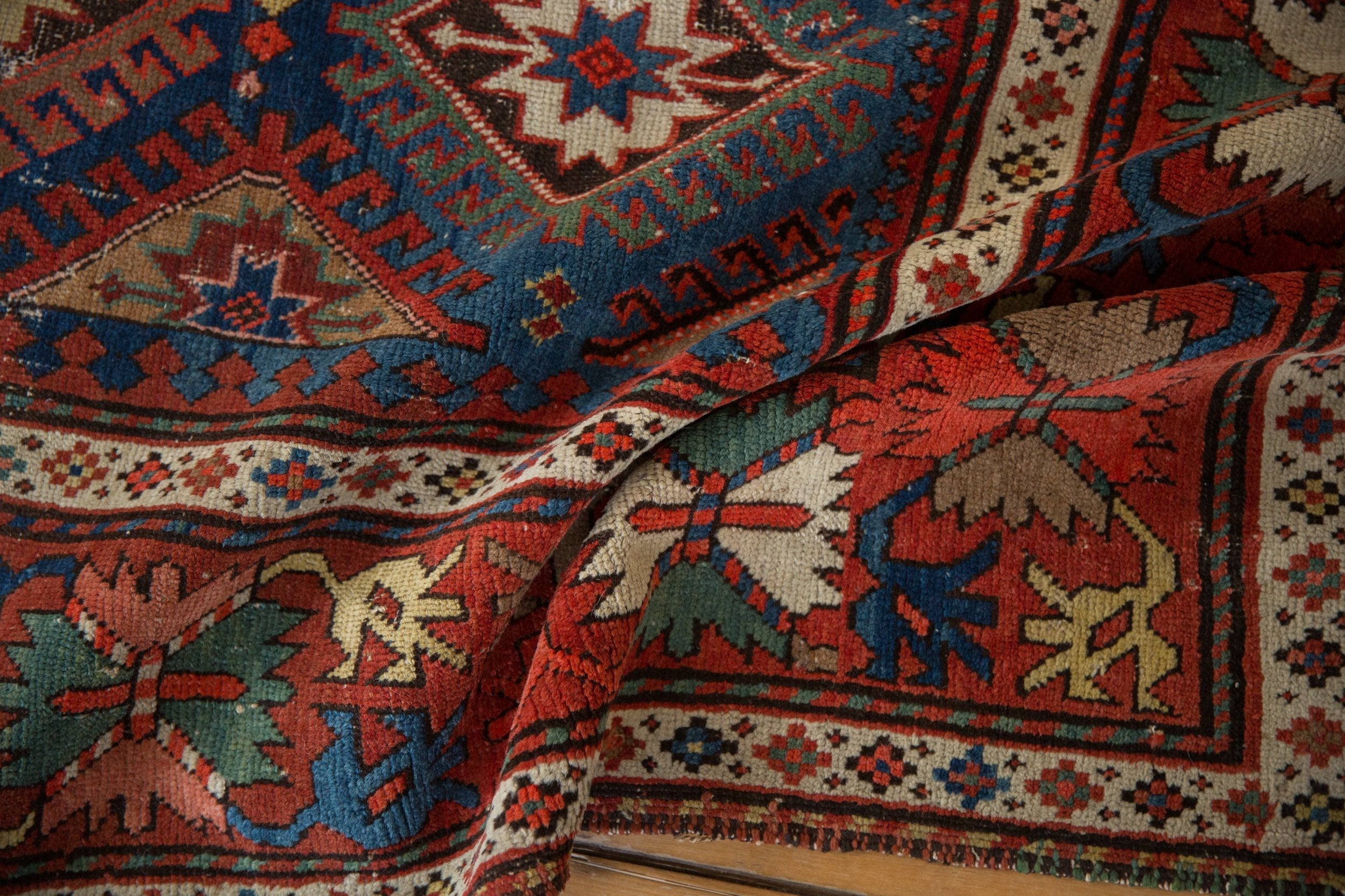 3.5x12.5 Antique Caucasian Rug Runner by Old New House® - product image 9 for Resin Society