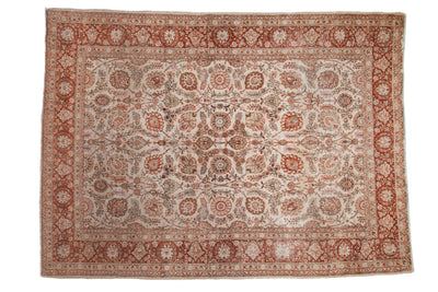 8x11 Vintage Distressed Meshed Carpet by Old New House® - main product image for Resin Society