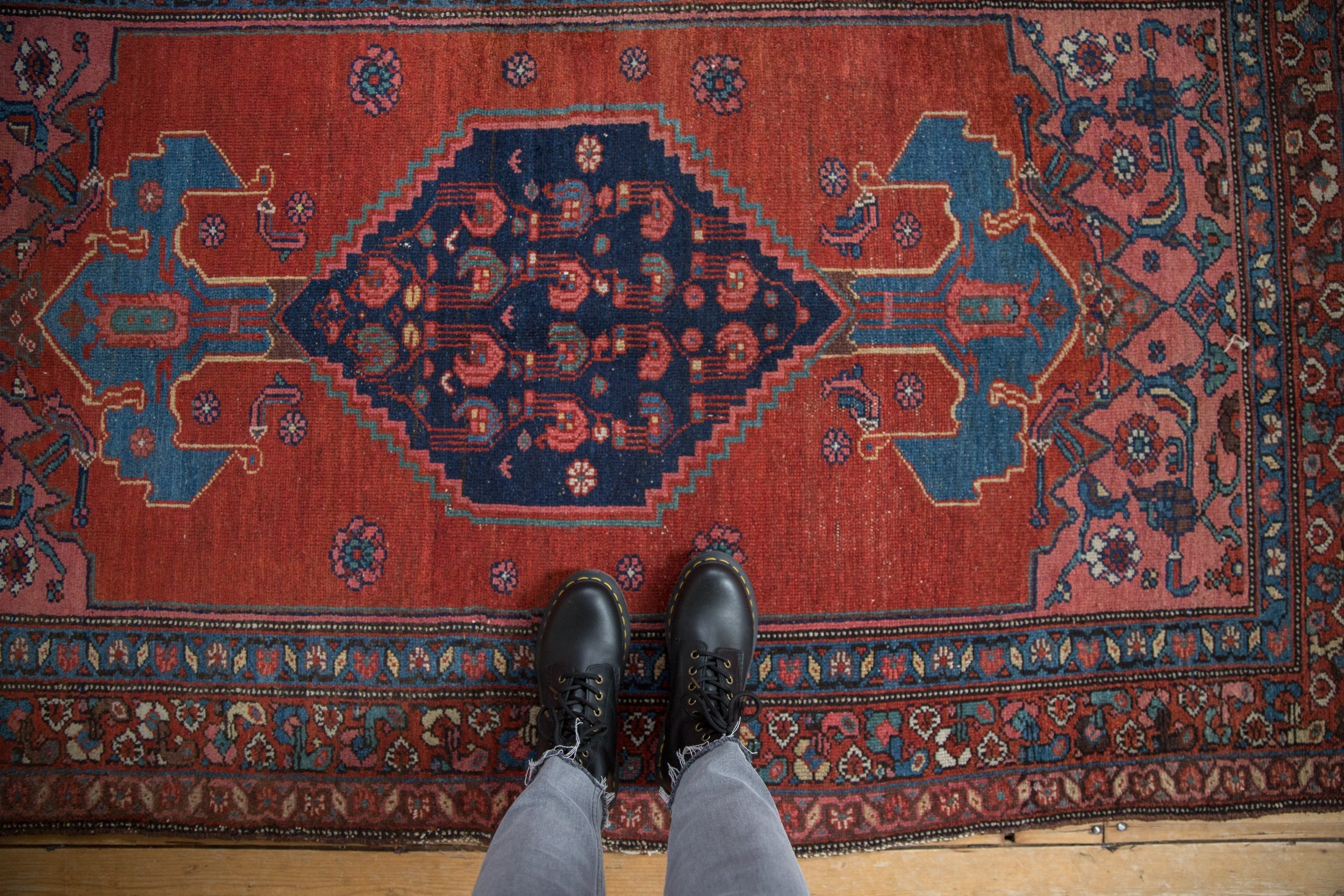 4x7 Vintage Kurdish Bijar Rug by Old New House® - product image 2 for Resin Society