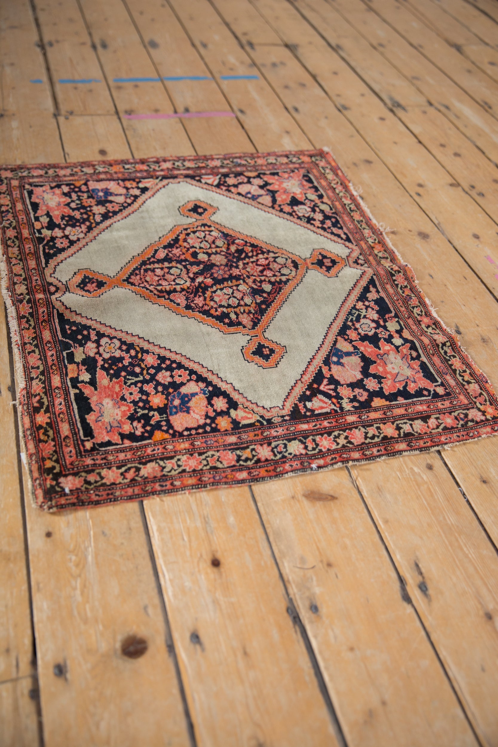 2.5x3 Antique Fine Malayer Square Rug by Old New House® - product image 3 for Resin Society
