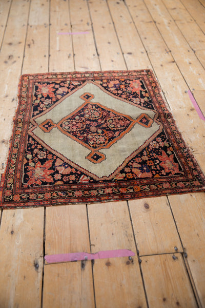2.5x3 Antique Fine Malayer Square Rug by Old New House® - product image 6 for Resin Society