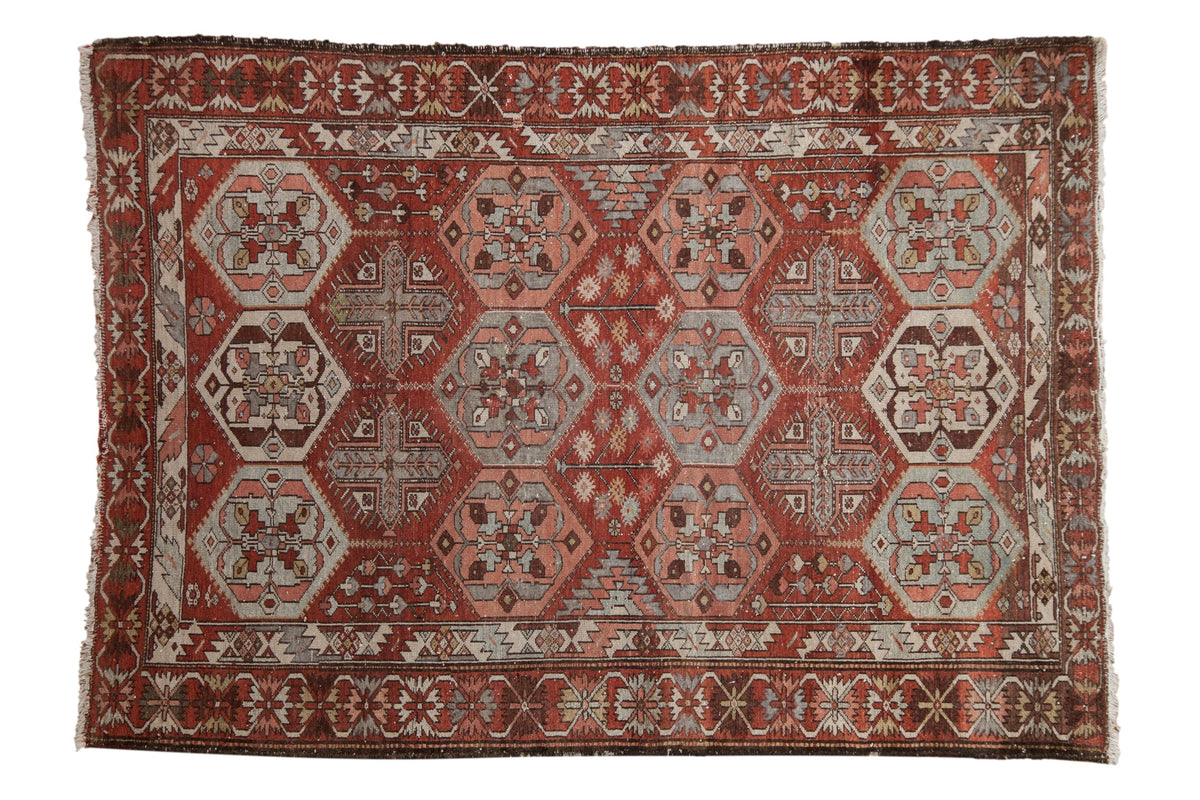 4.5x6.5 Vintage Distressed Baktiari Rug by Old New House® - main product image for Resin Society
