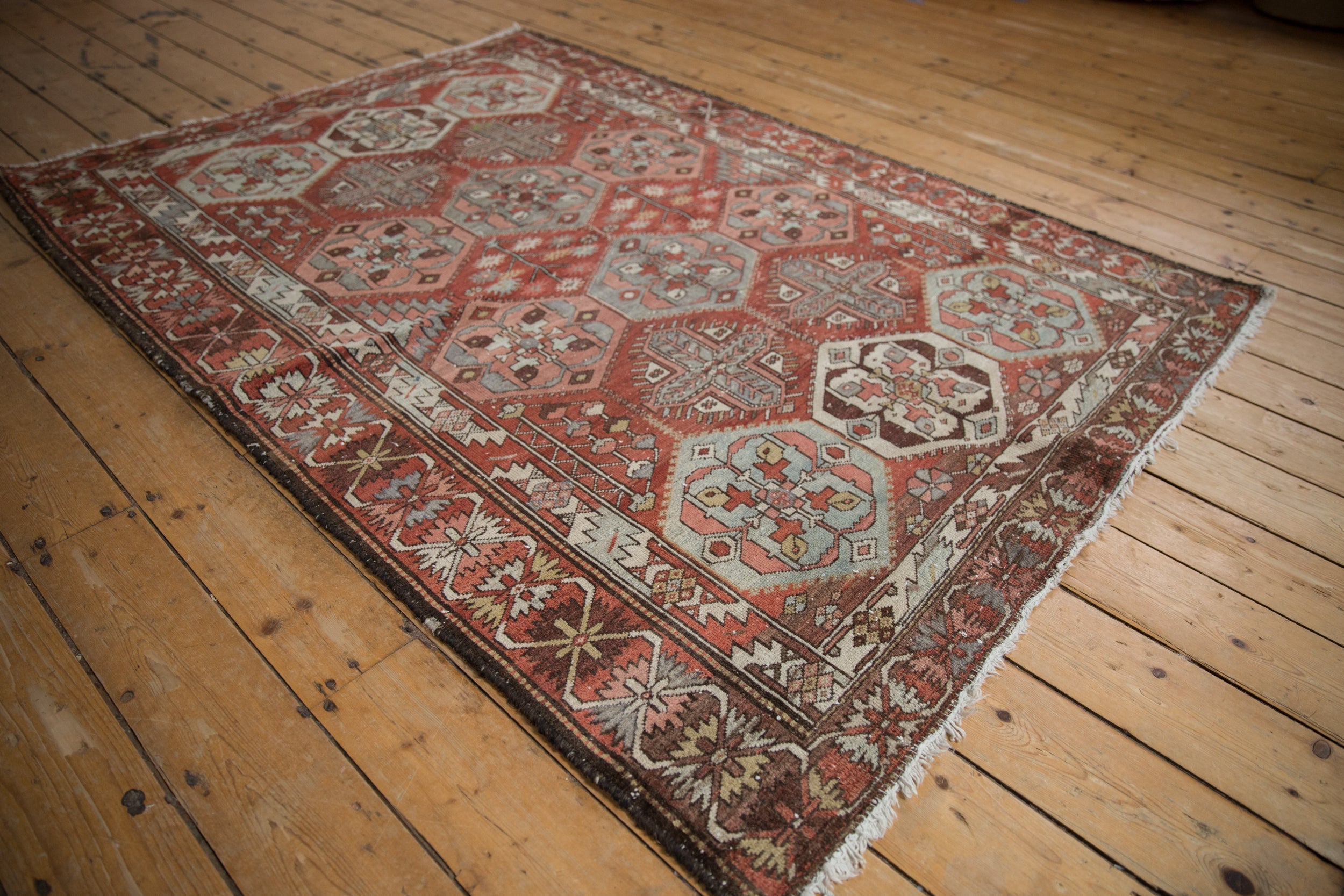 4.5x6.5 Vintage Distressed Baktiari Rug by Old New House® - product image 3 for Resin Society