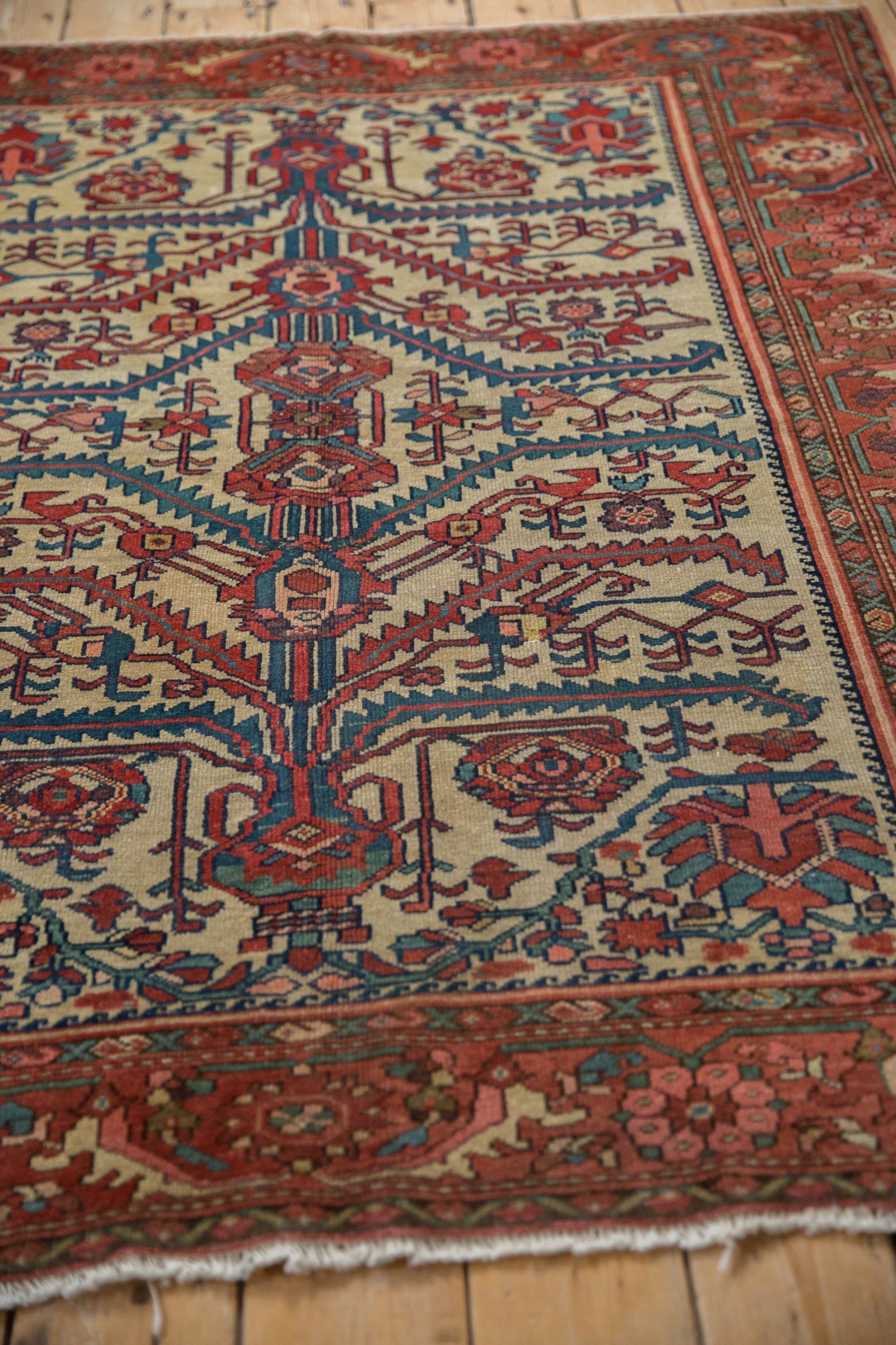 5x6 Antique Fine Malayer Square Rug by Old New House® - product image 6 for Resin Society