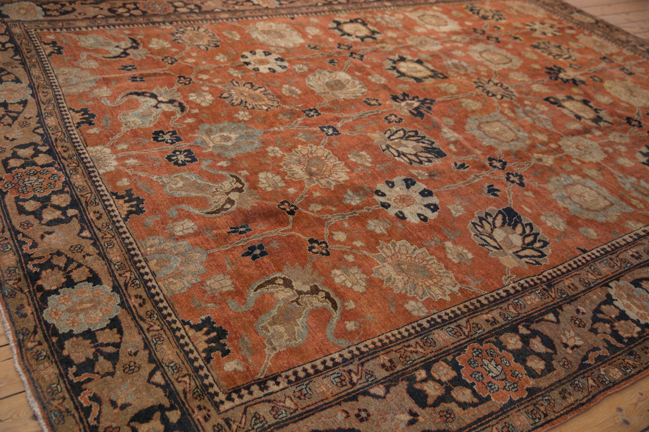 9x12.5 Vintage Tabriz Carpet by Old New House® - product image 6 for Resin Society