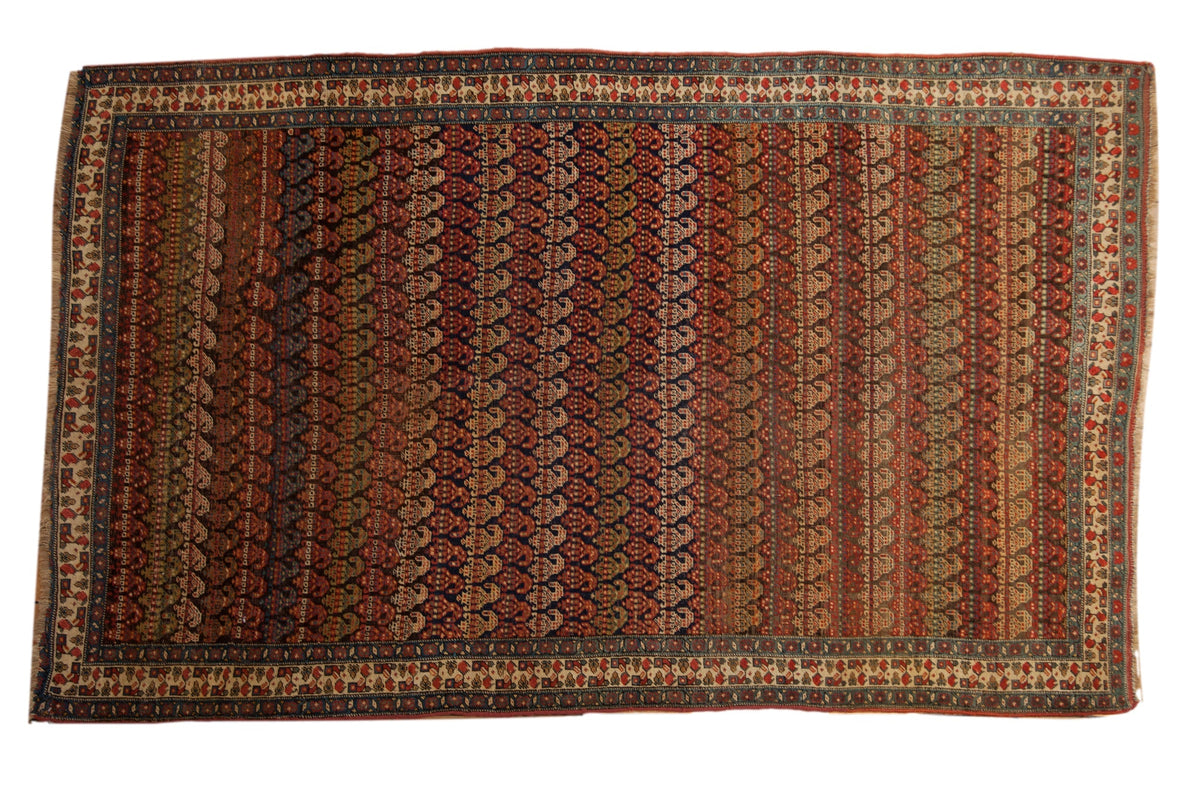 5.5x9 Antique Fine Bijar Carpet by Old New House® - main product image for Resin Society