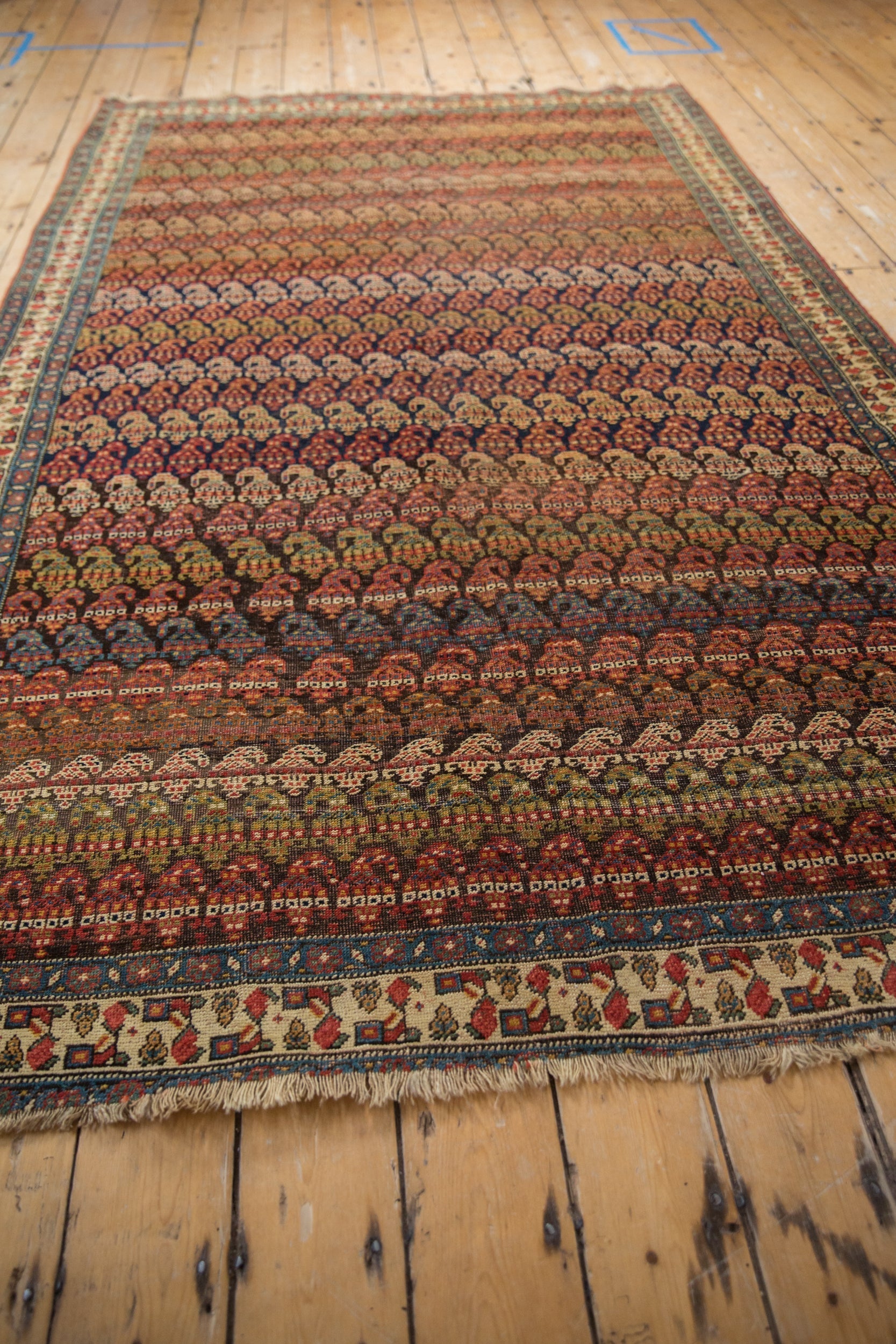 5.5x9 Antique Fine Bijar Carpet by Old New House® - product image 7 for Resin Society