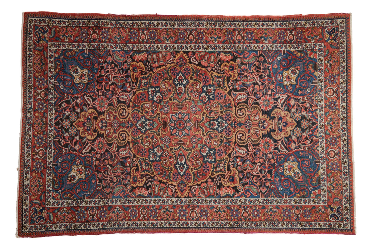 4.5x6.5 Vintage Isfahan Rug by Old New House® - main product image for Resin Society