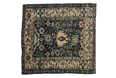 4.5x5 Vintage Bijar Square Rug by Old New House® - main product image for Resin Society