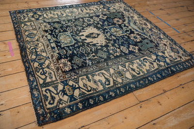 4.5x5 Vintage Bijar Square Rug by Old New House® - product image 5 for Resin Society