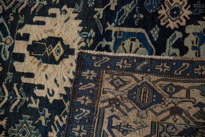 4.5x5 Vintage Bijar Square Rug by Old New House® - product image 9 for Resin Society