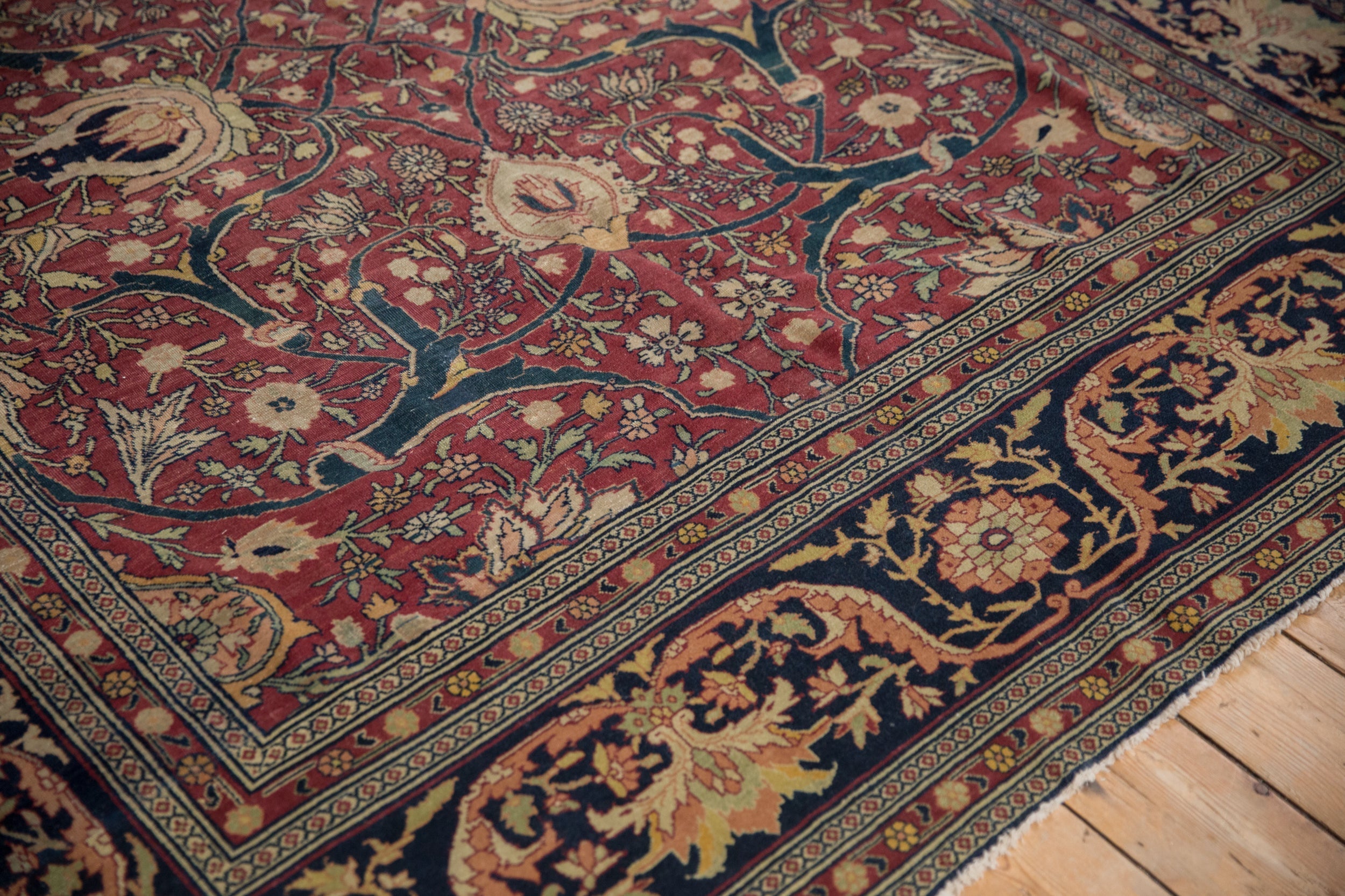 7x10.5 Antique Fine Tabriz Carpet by Old New House® - product image 5 for Resin Society