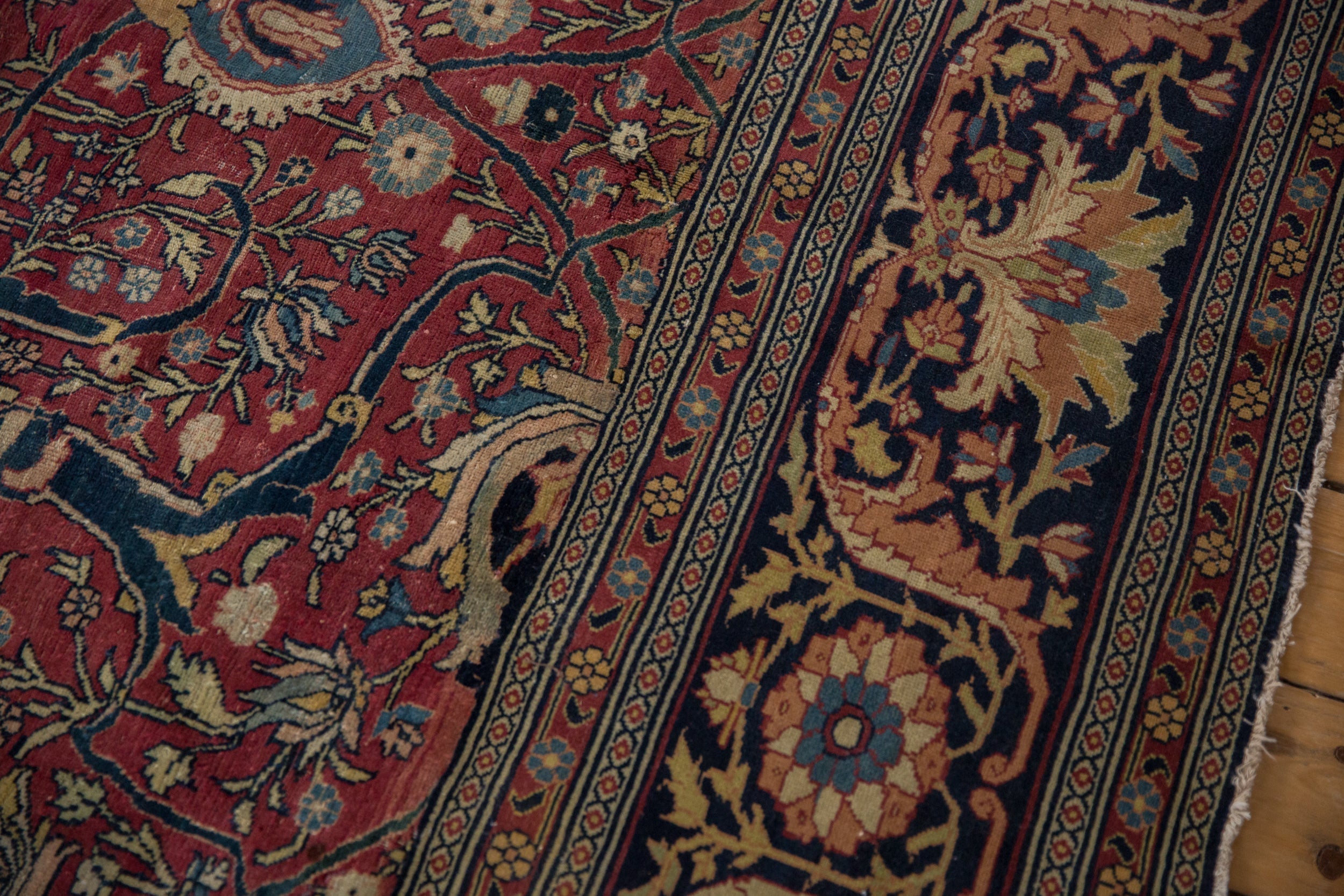 7x10.5 Antique Fine Tabriz Carpet by Old New House® - product image 10 for Resin Society