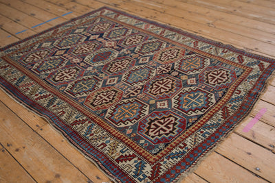 4x5 Vintage Caucasian Square Rug by Old New House® - product image 3 for Resin Society