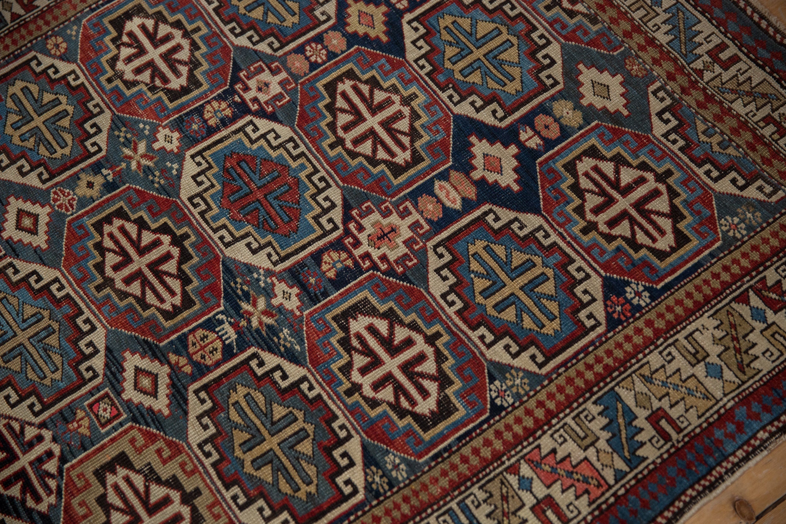 4x5 Vintage Caucasian Square Rug by Old New House® - product image 6 for Resin Society