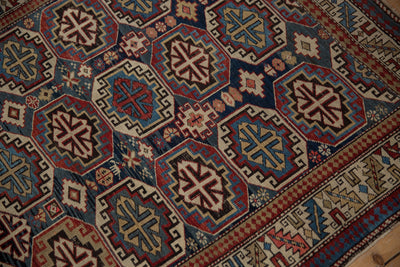4x5 Vintage Caucasian Square Rug by Old New House® - product image 6 for Resin Society