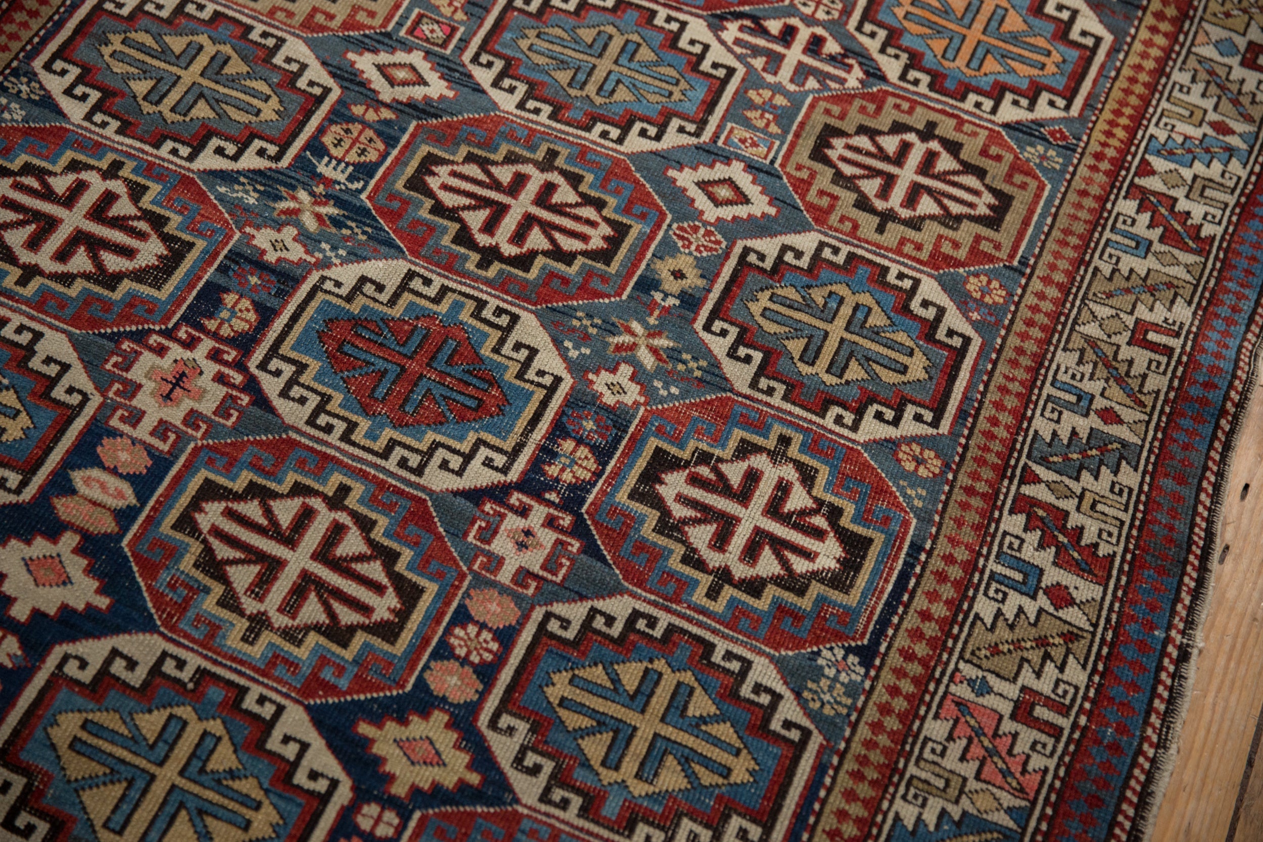4x5 Vintage Caucasian Square Rug by Old New House® - product image 8 for Resin Society
