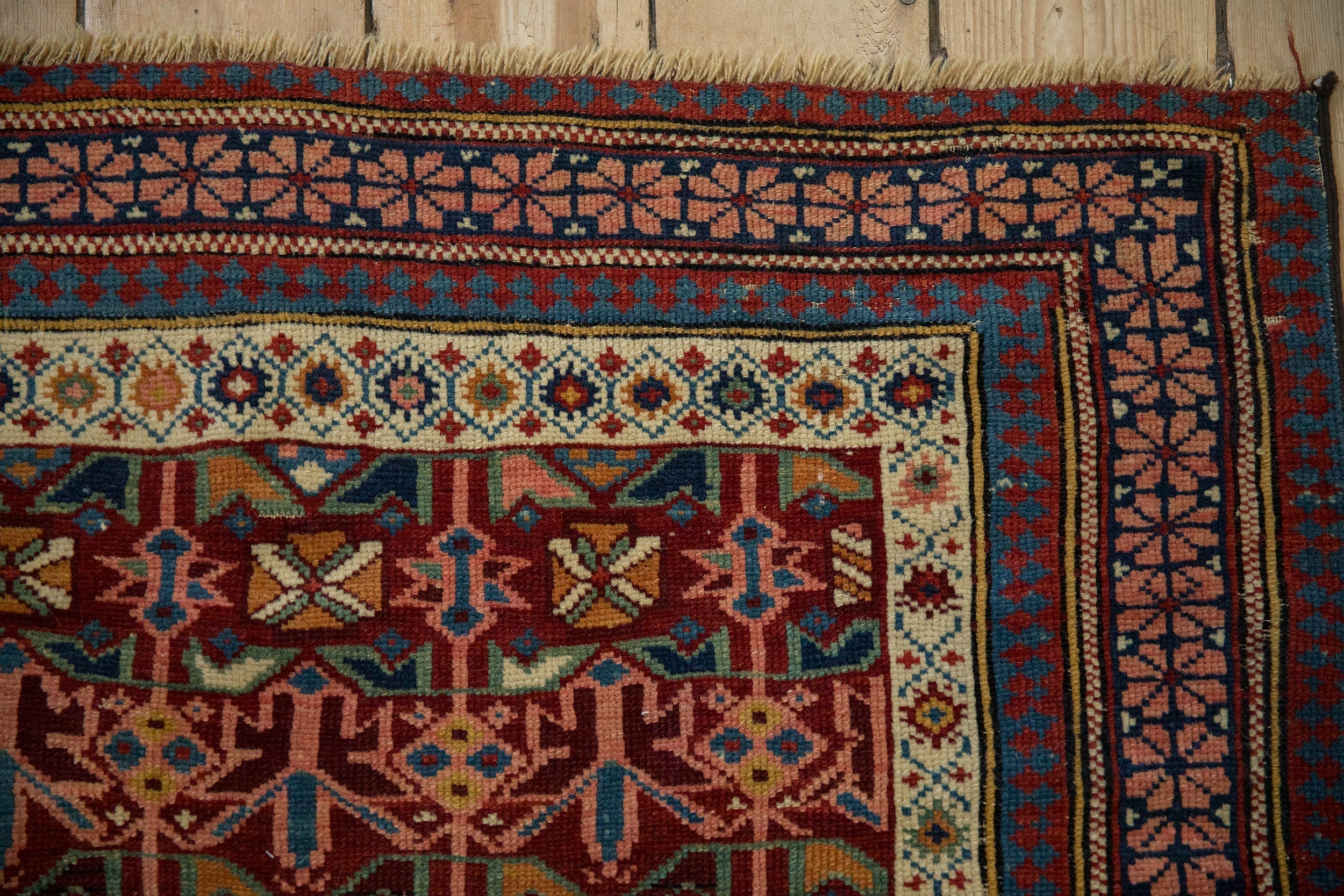 4x5 Antique Caucasian Square Rug by Old New House® - product image 6 for Resin Society