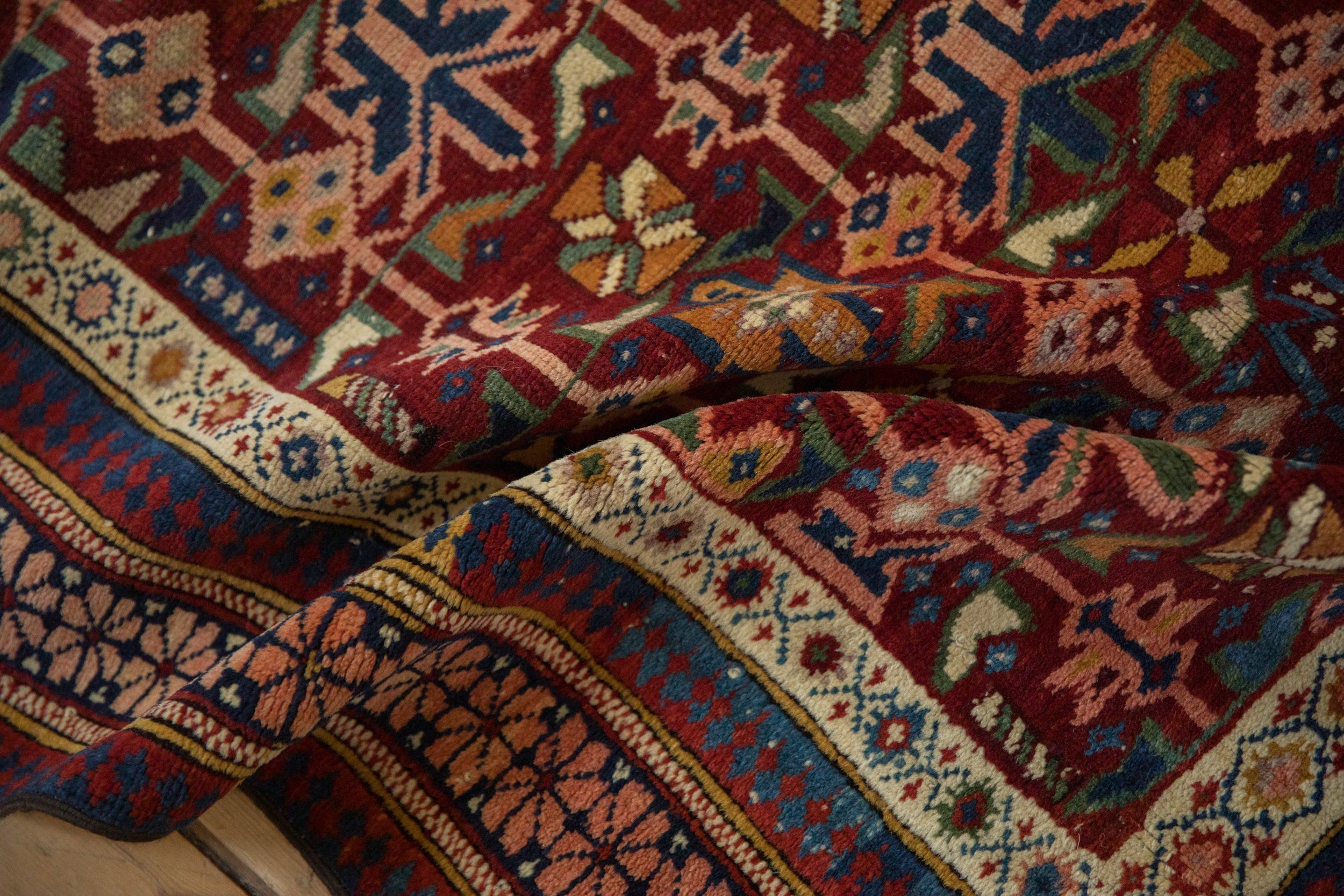 4x5 Antique Caucasian Square Rug by Old New House® - product image 12 for Resin Society