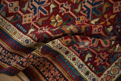4x5 Antique Caucasian Square Rug by Old New House® - product image 12 for Resin Society
