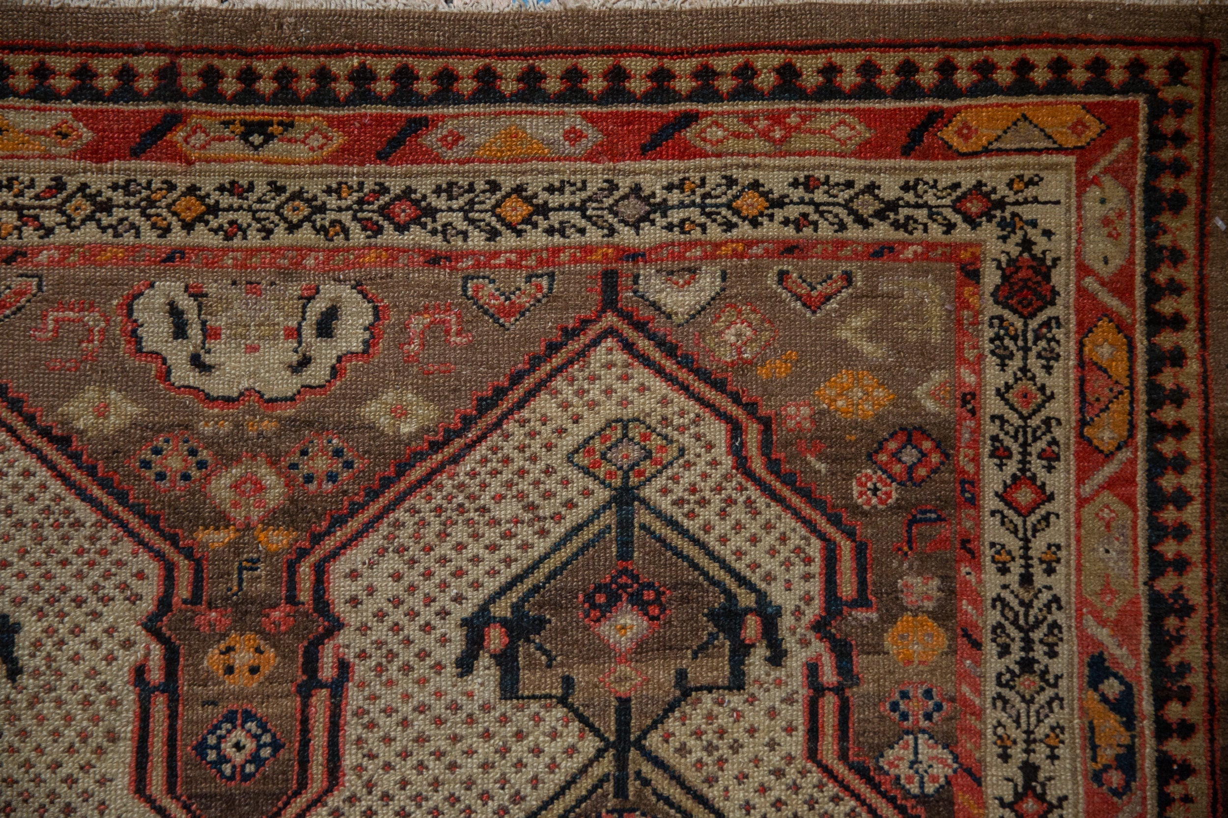 4.5x7 Vintage Fine Malayer Rug by Old New House® - product image 3 for Resin Society