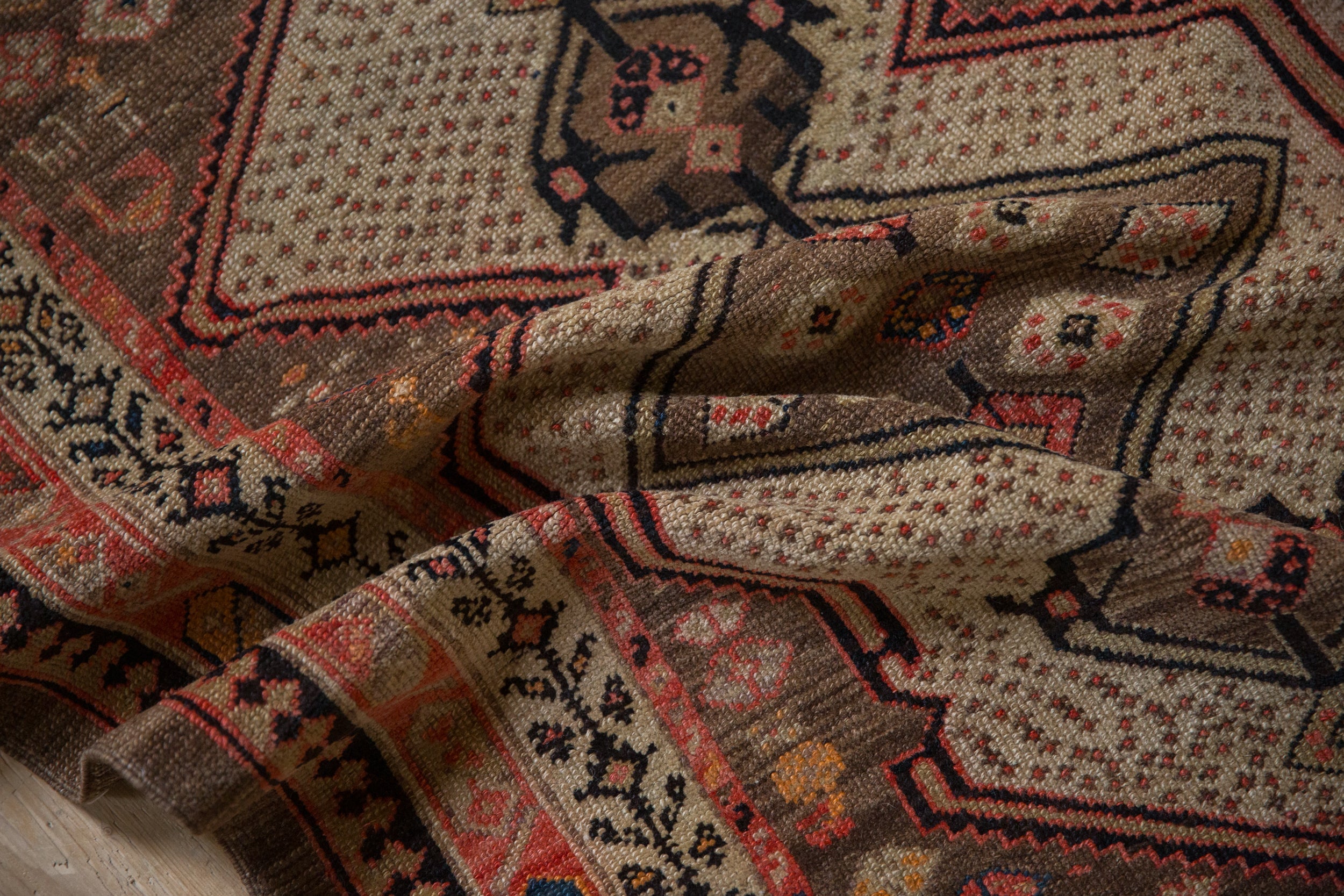 4.5x7 Vintage Fine Malayer Rug by Old New House® - product image 6 for Resin Society