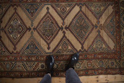 4x6.5 Antique Fine Kurd Rug by Old New House® - product image 2 for Resin Society