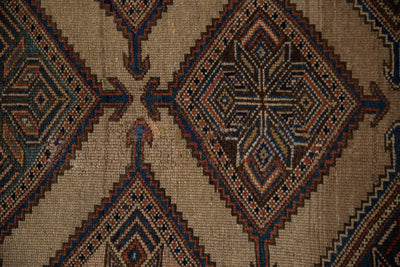 4x6.5 Antique Fine Kurd Rug by Old New House® - product image 10 for Resin Society