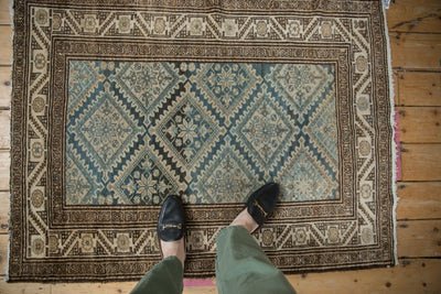 3x4.5 Vintage Fine Distressed Malayer Rug by Old New House® - product image 2 for Resin Society