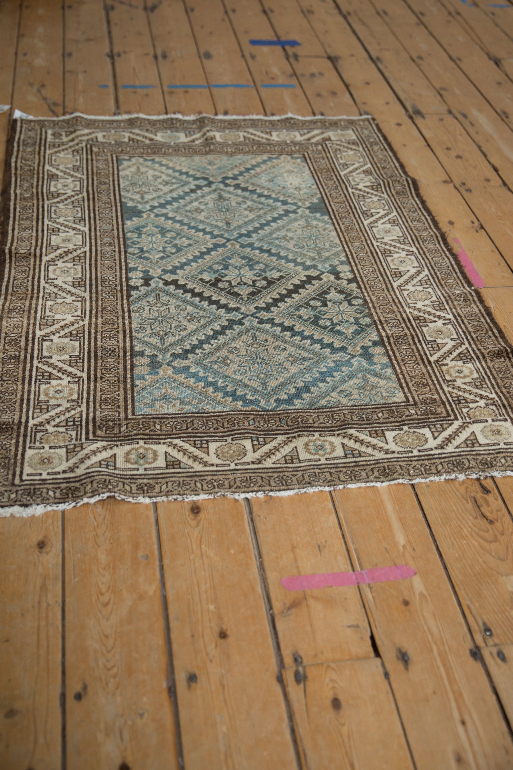 3x4.5 Vintage Fine Distressed Malayer Rug by Old New House® - product image 6 for Resin Society