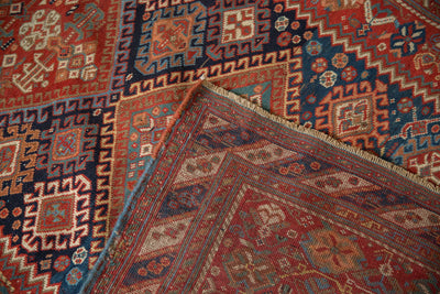 4.5x11 Antique Afshar Rug Runner by Old New House® - product image 10 for Resin Society