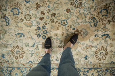 9x12 Vintage Distressed Tabriz Carpet by Old New House® - product image 2 for Resin Society